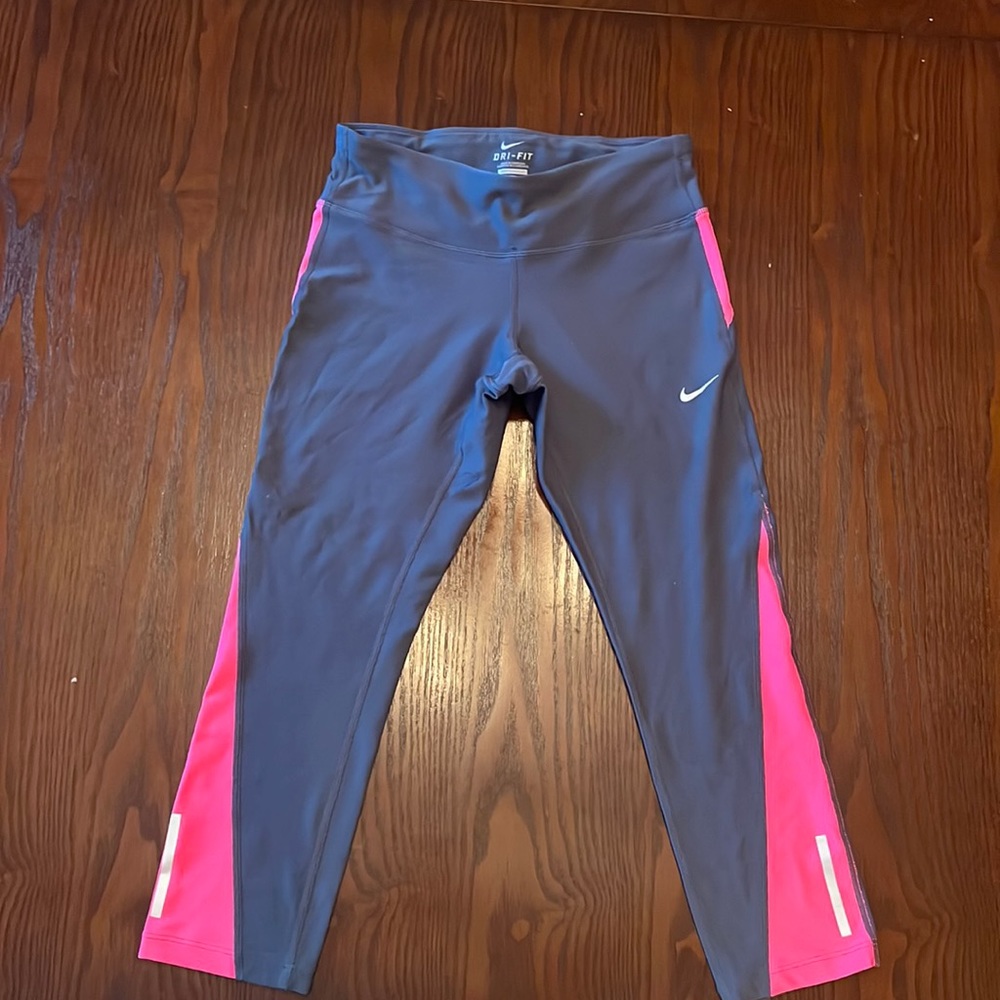 Nike grey and pink leggings